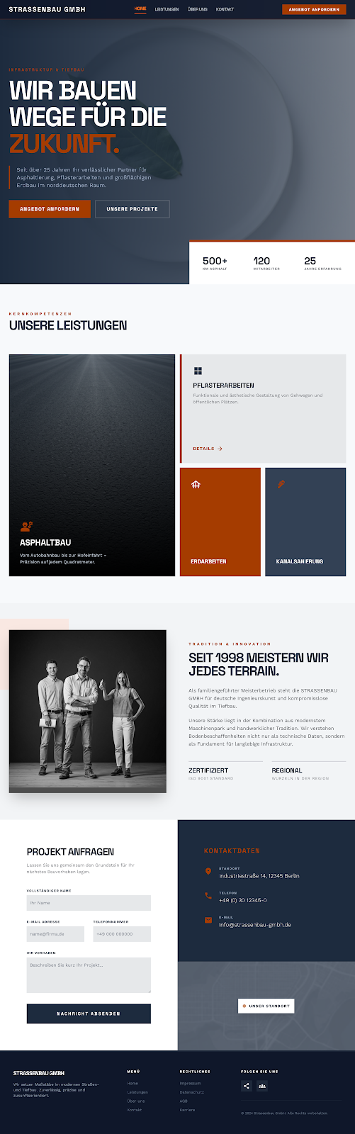 Design-Inspiration: Strassenbau