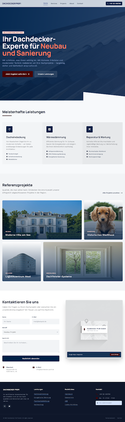Design-Inspiration: Dachdecker