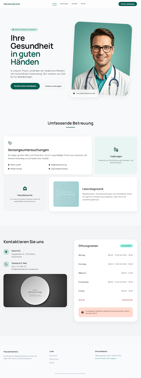 Design-Inspiration: Hausarzt