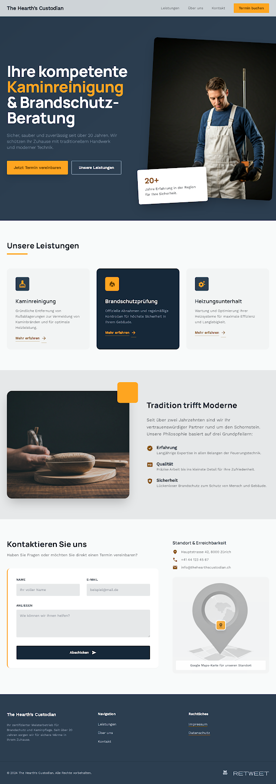 Design-Inspiration: Kaminfeger