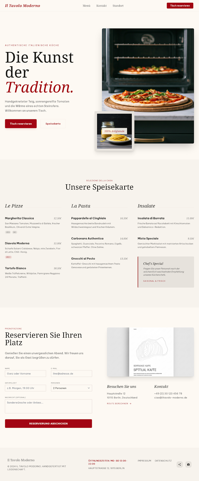 Design-Inspiration: Pizzeria