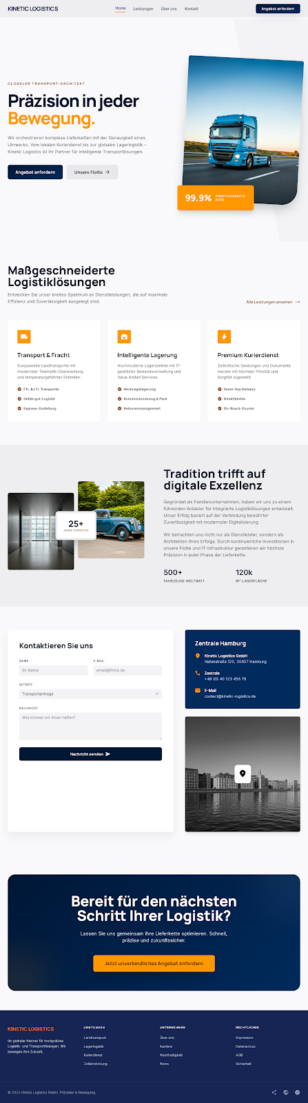 Design-Inspiration: Transportunternehmen